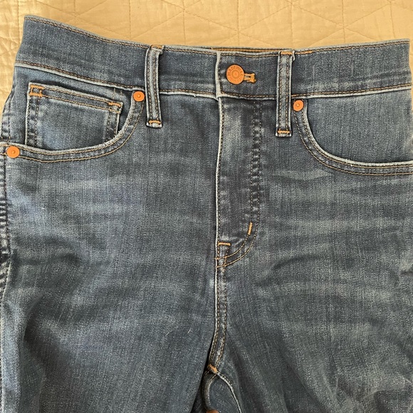 Madewell Stovepipe Jeans in Leman Wash: TENCEL™ Edition W 25 NWT $135 MB466 - Picture 7 of 9